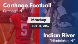 Matchup: Carthage vs. Indian River  2016