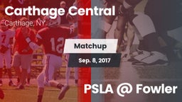 Matchup: Carthage vs. PSLA @ Fowler 2017