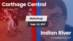 Matchup: Carthage vs. Indian River  2017