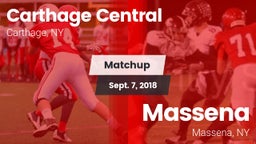 Matchup: Carthage vs. Massena  2018