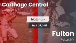 Matchup: Carthage vs. Fulton  2018