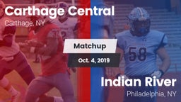 Matchup: Carthage vs. Indian River  2019