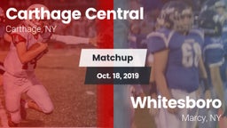 Matchup: Carthage vs. Whitesboro  2019