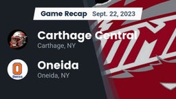 Recap: Carthage Central  vs. Oneida  2023
