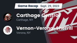 Recap: Carthage Central  vs. Vernon-Verona-Sherrill  2023