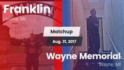 Matchup: Franklin vs. Wayne Memorial  2017