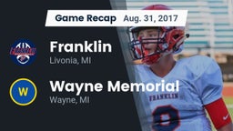 Recap: Franklin  vs. Wayne Memorial  2017
