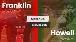 Matchup: Franklin vs. Howell  2017