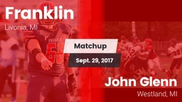 Matchup: Franklin vs. John Glenn  2017