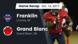 Recap: Franklin  vs. Grand Blanc  2017
