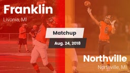 Matchup: Franklin vs. Northville  2018