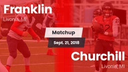 Matchup: Franklin vs. Churchill  2018