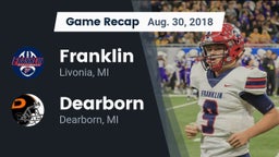 Recap: Franklin  vs. Dearborn  2018