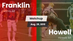 Matchup: Franklin vs. Howell 2019