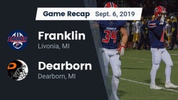 Recap: Franklin  vs. Dearborn  2019