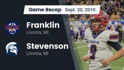 Recap: Franklin  vs. Stevenson  2019
