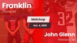 Matchup: Franklin vs. John Glenn  2019