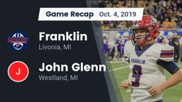 Recap: Franklin  vs. John Glenn  2019