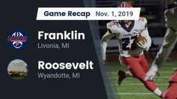 Recap: Franklin  vs. Roosevelt  2019