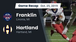 Recap: Franklin  vs. Hartland  2019