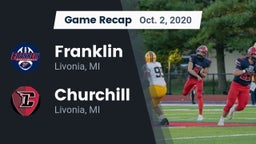 Recap: Franklin  vs. Churchill  2020