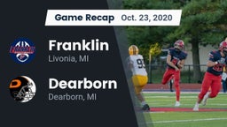 Recap: Franklin  vs. Dearborn  2020