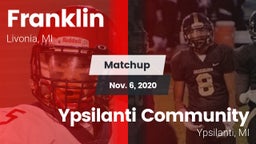 Matchup: Franklin vs. Ypsilanti Community  2020