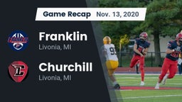 Recap: Franklin  vs. Churchill  2020