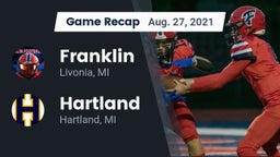 Recap: Franklin  vs. Hartland  2021