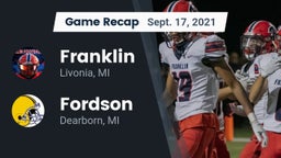 Recap: Franklin  vs. Fordson  2021