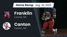 Recap: Franklin  vs. Canton  2022