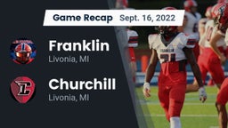 Recap: Franklin  vs. Churchill  2022