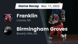 Recap: Franklin  vs. Birmingham Groves  2022