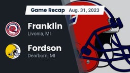 Recap: Franklin  vs. Fordson  2023