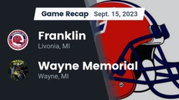 Recap: Franklin  vs. Wayne Memorial  2023