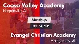 Matchup: Coosa Valley Academy vs. Evangel Christian Academy  2016