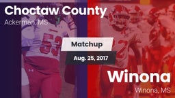 Matchup: Choctaw County vs. Winona  2017