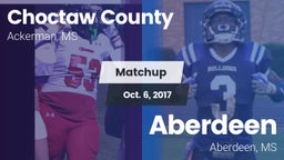 Matchup: Choctaw County vs. Aberdeen  2017