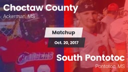Matchup: Choctaw County vs. South Pontotoc  2017