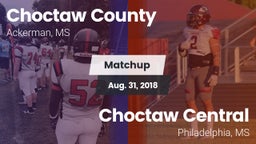 Matchup: Choctaw County vs. Choctaw Central  2018