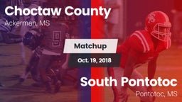 Matchup: Choctaw County vs. South Pontotoc  2018