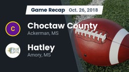 Recap: Choctaw County  vs. Hatley  2018