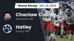 Recap: Choctaw County  vs. Hatley  2020