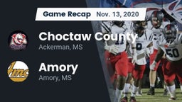 Recap: Choctaw County  vs. Amory  2020