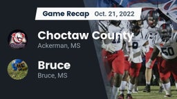 Recap: Choctaw County  vs. Bruce  2022