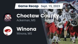 Recap: Choctaw County  vs. Winona  2023
