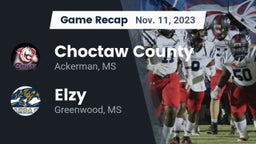 Recap: Choctaw County  vs. Elzy  2023