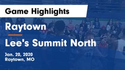 Raytown  vs Lee's Summit North  Game Highlights - Jan. 20, 2020