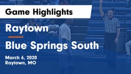 Raytown  vs Blue Springs South  Game Highlights - March 6, 2020
