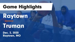 Raytown  vs Truman  Game Highlights - Dec. 2, 2020